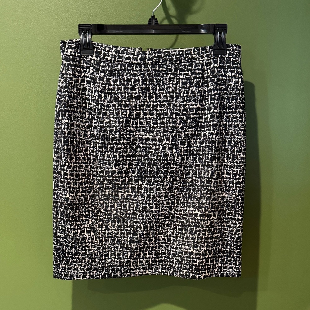 Michael Kors Lined Elegant Black & White Women's Skirt, NWOT